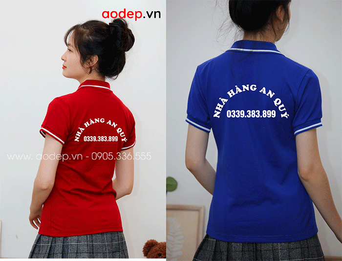 Áo phông Nhà hàng An Quý | Ao phong dong phuc